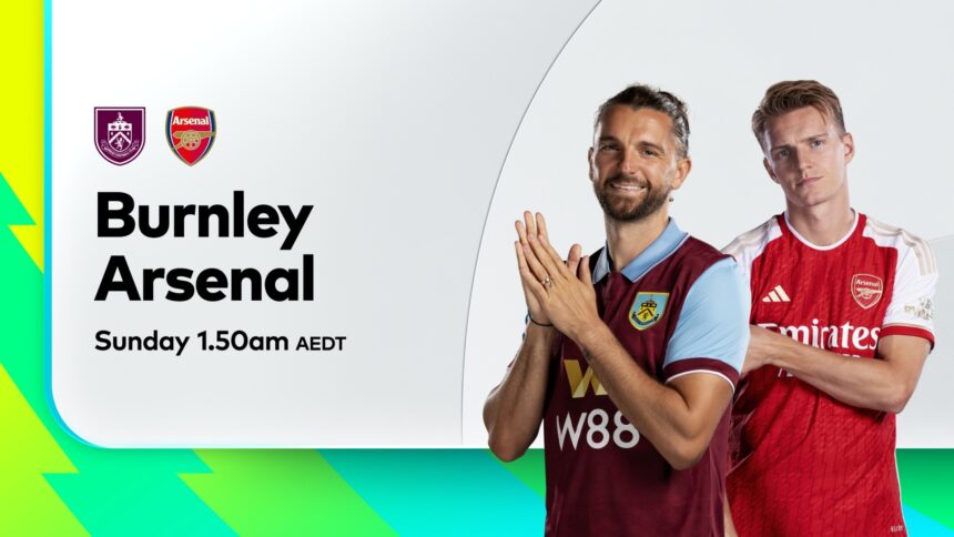 Burnley vs Arsenal Premier League 2024