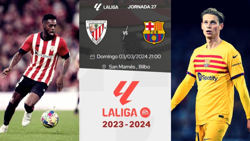 Athletic Club vs Barcelona LaLiga 2023/24