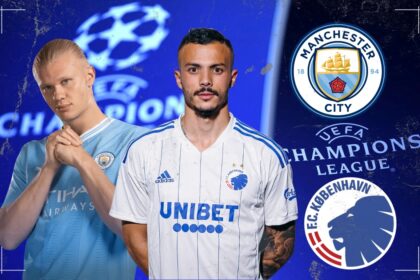 Manchester City vs Fc Copenhagen UCL 2023/24