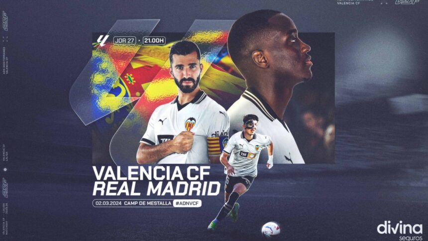 Valencia vs Real Madrid LaLiga 2023-24